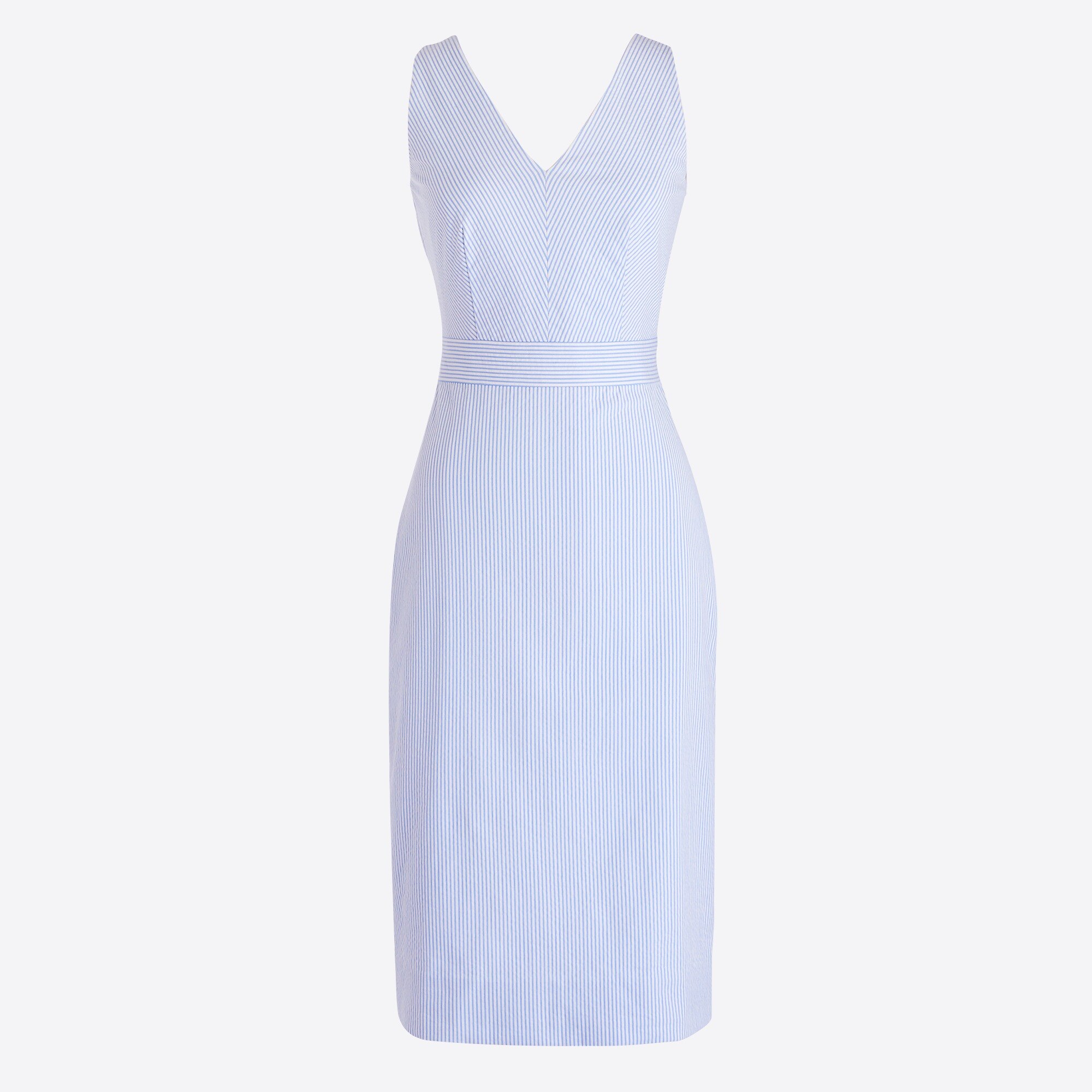Lavender Seersucker Dress